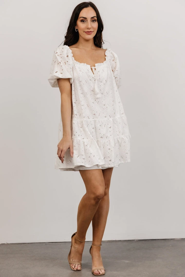 FT Ontario Lace Short Dress | Off White Dresses 1 FT Ontario Lace Short Dress | Off White Dresses