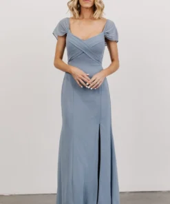 SL Opal Sweetheart Gown | Dusty Blue Shop All