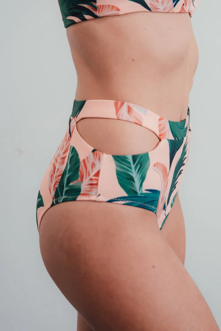EN Paradise Bikini Bottom | Island Print Swim 3 EN Paradise Bikini Bottom | Island Print Swim