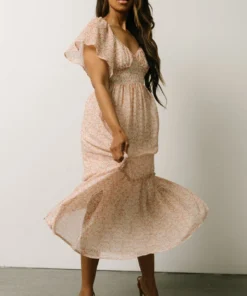 IL Patience Midi Dress | Pink + Off White Print Dresses 10 IL Patience Midi Dress | Pink + Off White Print Dresses