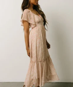 IL Patience Midi Dress | Pink + Off White Print Dresses 12 IL Patience Midi Dress | Pink + Off White Print Dresses