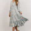 LUM Payton Midi Dress | Robin Blue Floral
