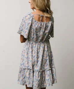 HAY Petunia Mini Dress | Blue Floral Dresses 13 HAY Petunia Mini Dress | Blue Floral Dresses