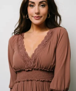 BB Custom Pippa Ruffle Maxi Dress | Deep Mauve Dresses 12 BB Custom Pippa Ruffle Maxi Dress | Deep Mauve Dresses