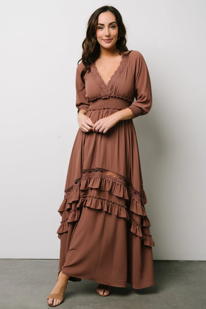 BB Custom Pippa Ruffle Maxi Dress | Deep Mauve Dresses 3 BB Custom Pippa Ruffle Maxi Dress | Deep Mauve Dresses