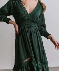 BB Custom Pippa Ruffle Maxi Dress | Hunter 8 BB Custom Pippa Ruffle Maxi Dress | Hunter