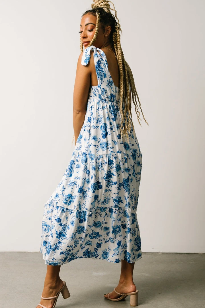 POL Portia Tank Dress | Blue Floral 3 POL Portia Tank Dress | Blue Floral