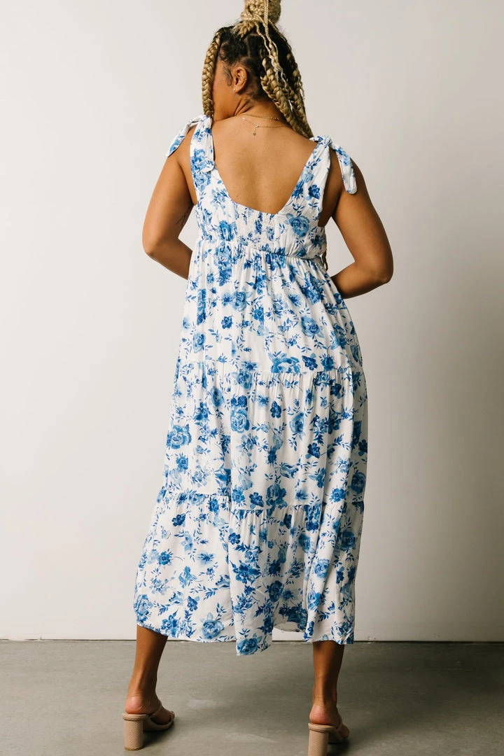 POL Portia Tank Dress | Blue Floral 4 POL Portia Tank Dress | Blue Floral