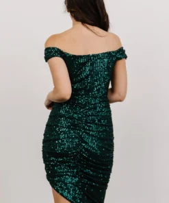 RR Dresses Portland Sequin Dress | Emerald 8 RR Dresses Portland Sequin Dress | Emerald