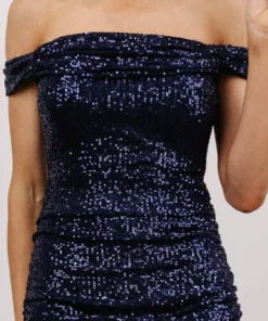 RR Dresses Portland Sequin Dress | Navy