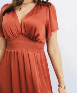 RR Prague Satin Maxi Dress | Rust Dresses 22 RR Prague Satin Maxi Dress | Rust Dresses