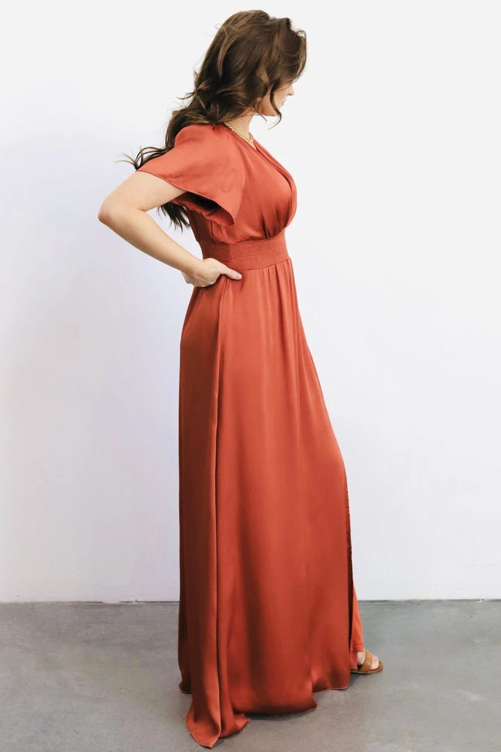 RR Prague Satin Maxi Dress | Rust Dresses 7 RR Prague Satin Maxi Dress | Rust Dresses