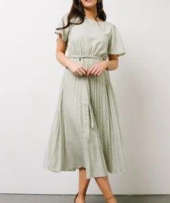 POL Dresses Prim Pleated Dress | Yellow + Sage Floral 13 POL Dresses Prim Pleated Dress | Yellow + Sage Floral
