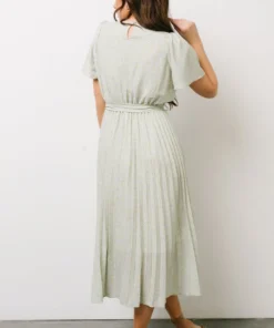 POL Dresses Prim Pleated Dress | Yellow + Sage Floral 9 POL Dresses Prim Pleated Dress | Yellow + Sage Floral