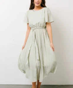 POL Dresses Prim Pleated Dress | Yellow + Sage Floral 11 POL Dresses Prim Pleated Dress | Yellow + Sage Floral