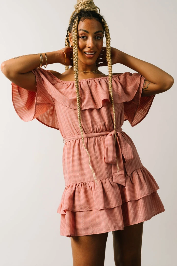 FT Dresses Rachel Off Shoulder Mini Dress | Mauve 4 FT Dresses Rachel Off Shoulder Mini Dress | Mauve