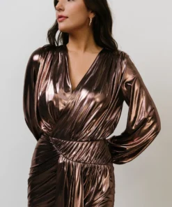 FA Dresses Raven Mini Dress | Metallic Rose 12 FA Dresses Raven Mini Dress | Metallic Rose