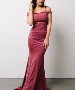 RR Dresses Reims Bodycon Gown | Dark Mauve