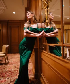 RR Reims Bodycon Gown | Green 17 RR Reims Bodycon Gown | Green