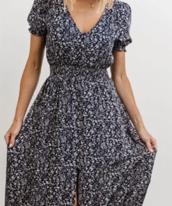 HAY Dresses Robyn Maxi Dress | Navy Floral 21 HAY Dresses Robyn Maxi Dress | Navy Floral