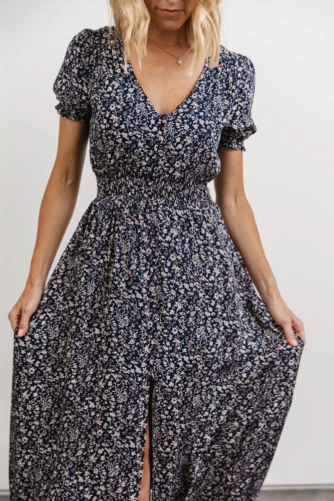 HAY Dresses Robyn Maxi Dress | Navy Floral 11 HAY Dresses Robyn Maxi Dress | Navy Floral
