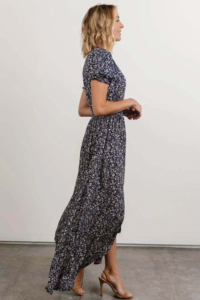 HAY Dresses Robyn Maxi Dress | Navy Floral 7 HAY Dresses Robyn Maxi Dress | Navy Floral