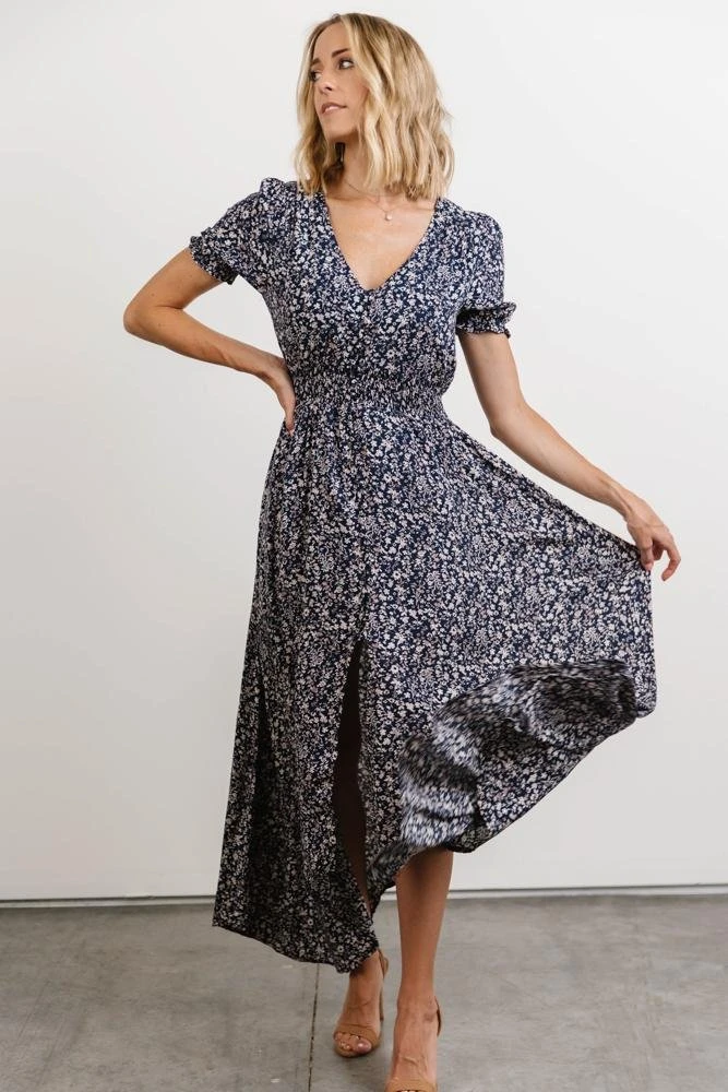 HAY Dresses Robyn Maxi Dress | Navy Floral 10 HAY Dresses Robyn Maxi Dress | Navy Floral
