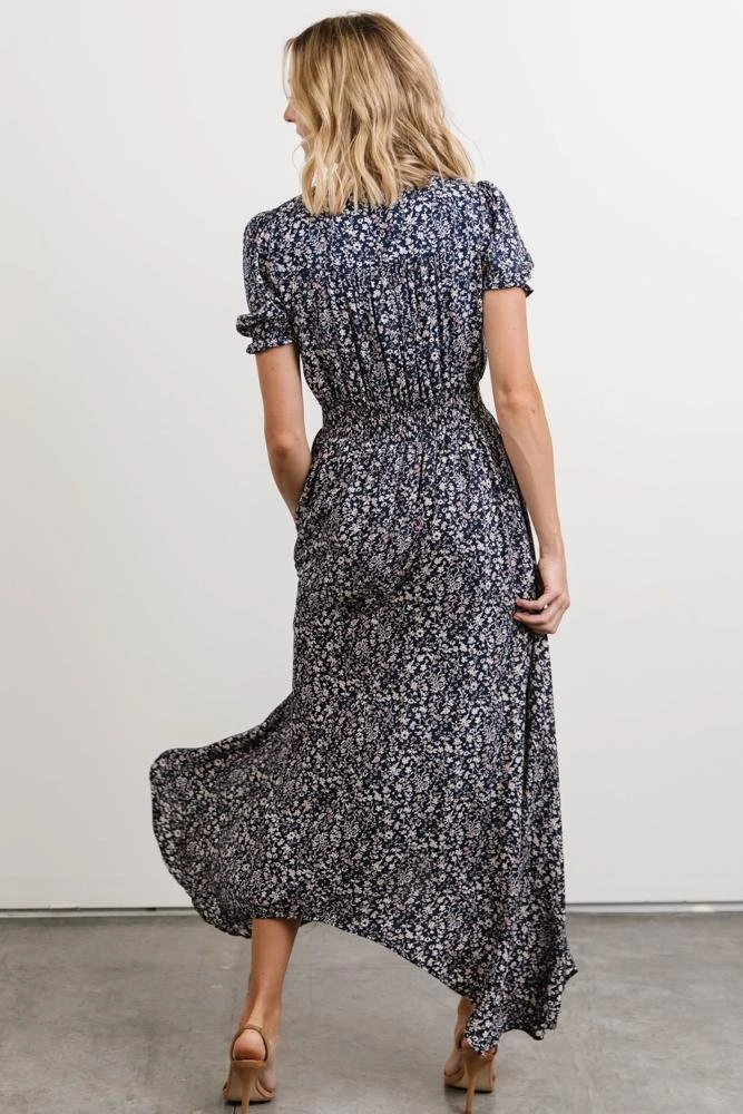 HAY Dresses Robyn Maxi Dress | Navy Floral 8 HAY Dresses Robyn Maxi Dress | Navy Floral