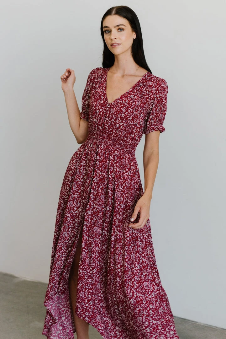 HAY Dresses Robyn Maxi Dress | Red Floral 3 HAY Dresses Robyn Maxi Dress | Red Floral