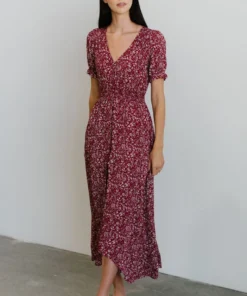 HAY Dresses Robyn Maxi Dress | Red Floral 11 HAY Dresses Robyn Maxi Dress | Red Floral
