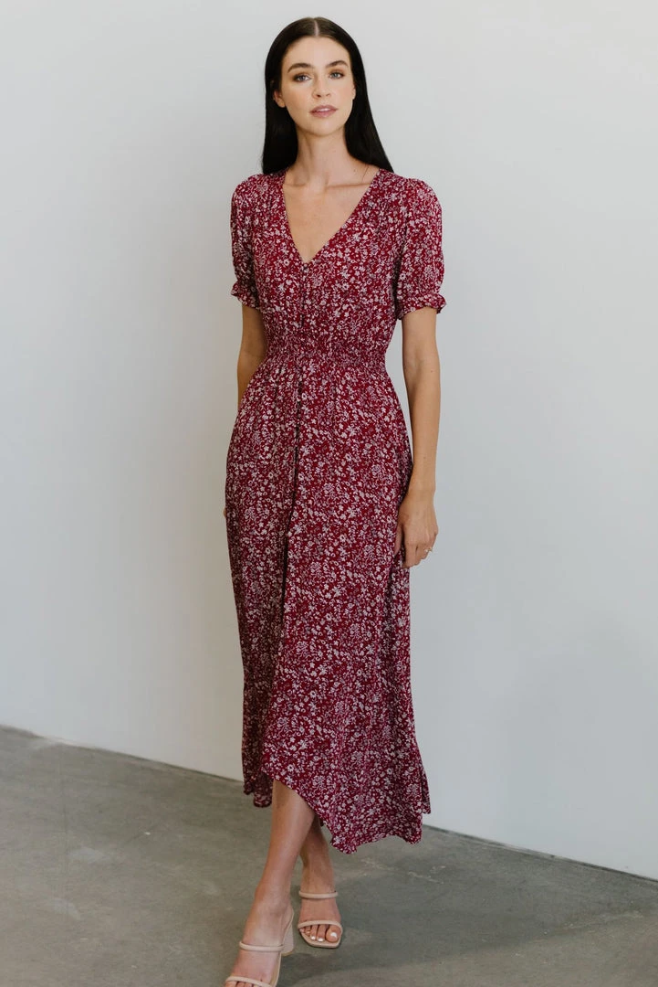 HAY Dresses Robyn Maxi Dress | Red Floral 4 HAY Dresses Robyn Maxi Dress | Red Floral