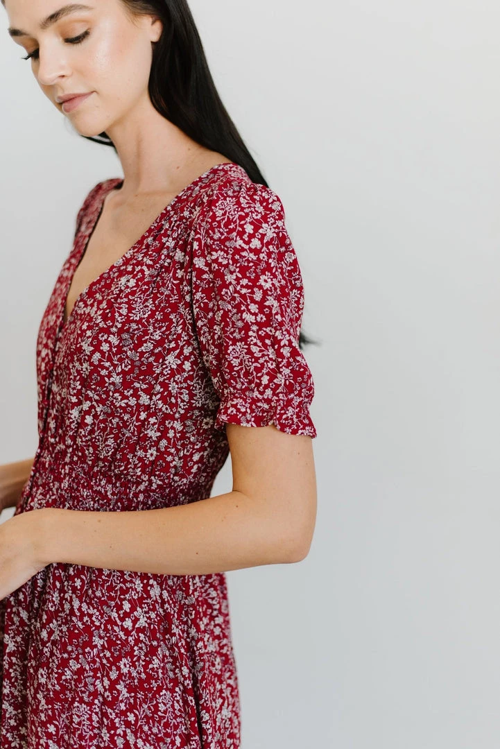 HAY Dresses Robyn Maxi Dress | Red Floral 5 HAY Dresses Robyn Maxi Dress | Red Floral