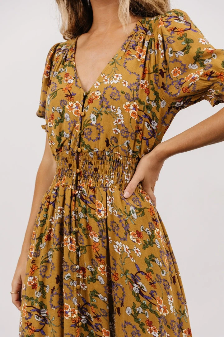 HAY Robyn Maxi Dress | Hazel Wood Floral 4 HAY Robyn Maxi Dress | Hazel Wood Floral