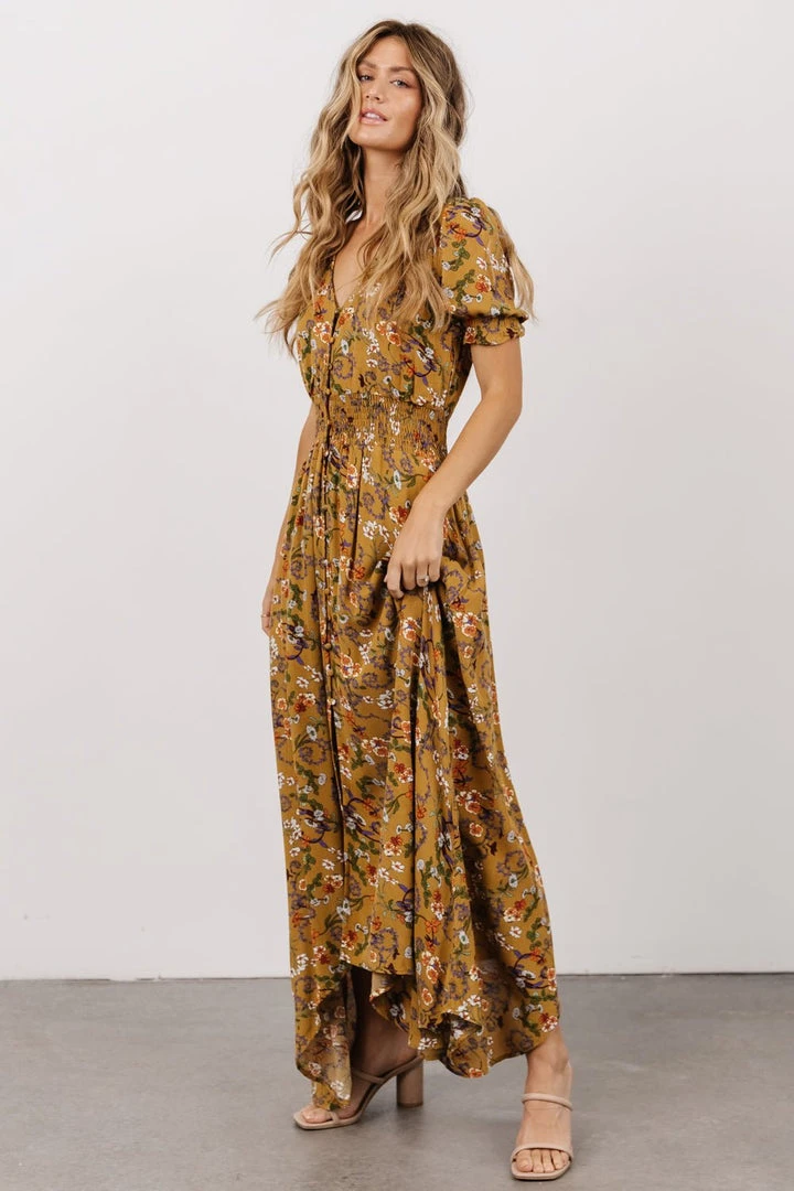 HAY Robyn Maxi Dress | Hazel Wood Floral 8 HAY Robyn Maxi Dress | Hazel Wood Floral