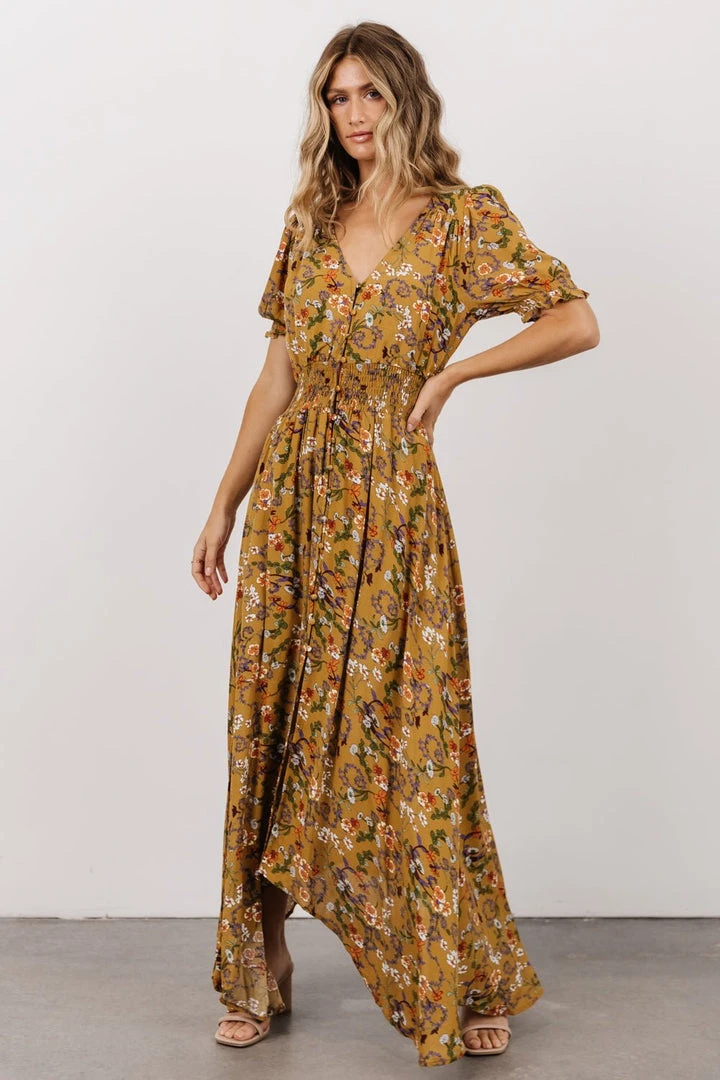 HAY Robyn Maxi Dress | Hazel Wood Floral 9 HAY Robyn Maxi Dress | Hazel Wood Floral