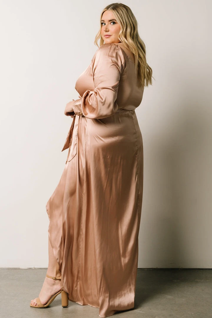 DD Rogue Tulip High Low Dress | Champagne 12 DD Rogue Tulip High Low Dress | Champagne