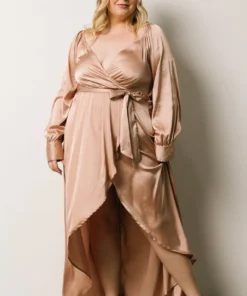 DD Rogue Tulip High Low Dress | Champagne 26 DD Rogue Tulip High Low Dress | Champagne