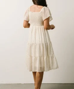 IL Rosette Tiered Dress | Ivory + Yellow Floral Dresses 11 IL Rosette Tiered Dress | Ivory + Yellow Floral Dresses