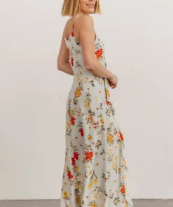 SL Roxanna Ruffle Maxi Dress | Multi Floral 14 SL Roxanna Ruffle Maxi Dress | Multi Floral