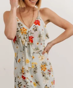 SL Roxanna Ruffle Maxi Dress | Multi Floral 17 SL Roxanna Ruffle Maxi Dress | Multi Floral