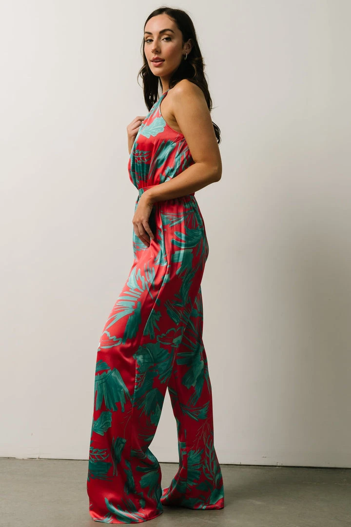 SL Vacation Ruby Jumpsuit | Fuchsia Palm Print 5 SL Vacation Ruby Jumpsuit | Fuchsia Palm Print