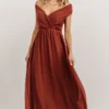 SL Ruth Strapless Convertible Gown | Terracotta