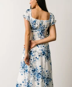 IBS Sandy Midi Dress | Blue + White Floral 16 IBS Sandy Midi Dress | Blue + White Floral