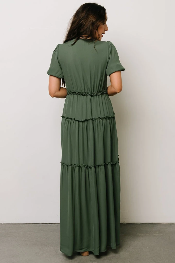 BB Custom Santorini Maxi Dress | Dusty Green Dresses 5 BB Custom Santorini Maxi Dress | Dusty Green Dresses