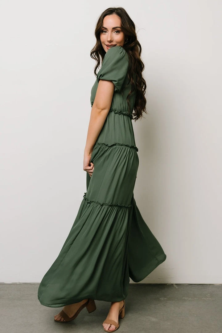 BB Custom Santorini Maxi Dress | Dusty Green Dresses 7 BB Custom Santorini Maxi Dress | Dusty Green Dresses