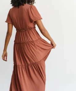 BB Custom Dresses Santorini Maxi Dress | Rosy Brown 21 BB Custom Dresses Santorini Maxi Dress | Rosy Brown