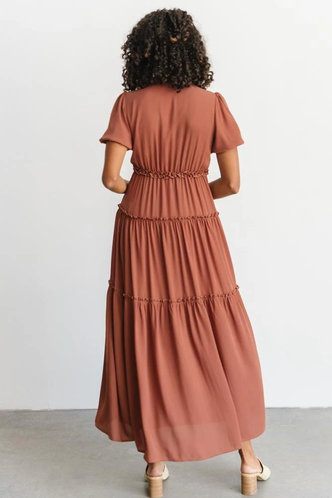 BB Custom Dresses Santorini Maxi Dress | Rosy Brown 9 BB Custom Dresses Santorini Maxi Dress | Rosy Brown