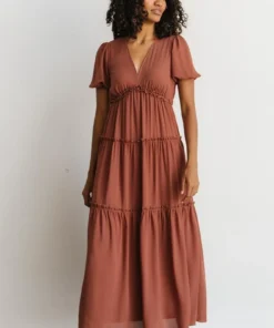 BB Custom Dresses Santorini Maxi Dress | Rosy Brown 17 BB Custom Dresses Santorini Maxi Dress | Rosy Brown