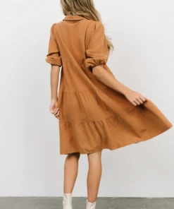 POL Shop All Sari Babydoll Dress | Camel 18 POL Shop All Sari Babydoll Dress | Camel