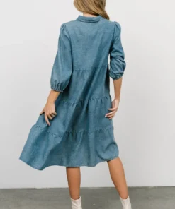 POL Sari Babydoll Dress | Chambray Dresses 18 POL Sari Babydoll Dress | Chambray Dresses